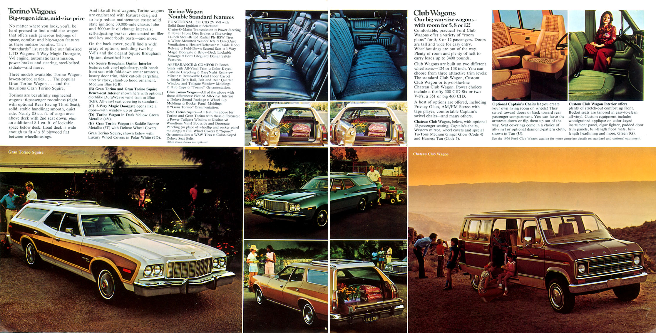 1977 Ford Wagons Brochure Page 5